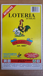 Loteria 20 DIFFERENT Boards 1 Deck Mexican Bingo Game Authentic Don Clemente