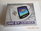 Nintendo Game Boy Advance - White Good Condition with Purple Sleeve/Case