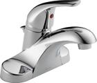Delta Foundations Centerset Bathroom Faucet Chrome-Certified Refurbished