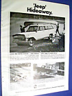 1968 Jeep Jeepster Wagoneer mid-size mag car / truck ad -
