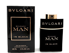 Bvlgari Man In Black 2.0 oz./60 ml.Eau De Parfum Spray for Men New in Sealed Box