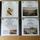 Lot of 4 MOZART CDs Piano Concertos & Sonatas - Naxos