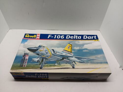 Revell F-106 Delta Dart 1:48 Scale Model Aircraft #85-5847 Open Box.  Extras
