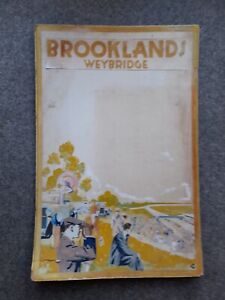 Brooklands advertising boad  Brooklands display board.