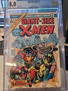 KEY Giant-Sized X-Men #1 CGC 8.0 Marvel comic 1st App of New X-Men