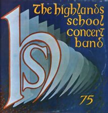 Highlands School Concert Band 75 LP vinyl UK Calrec 1975 HS2