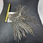 Grizzly Variant Dry Fly Tying Saddle Hackle Cape Long Thin Hair Feathers #012