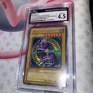 Dark Magician BPT-001 Secret Rare Limited Edition Tin Yugioh Graded Card
