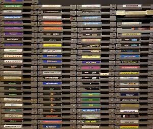 Nintendo NES Games Custom Build Lot-Cleaned Pins, Tested,DISCOUNT FAST SHIPPING