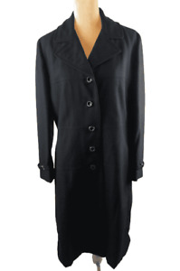 Belson women's black trench coat