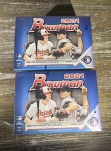 New ListingBundle 2021 Bowman Topps MLB Baseball Blaster Box Brand New Sealed 144 Cards