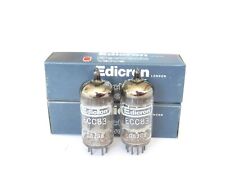 12AX7 NOS Audio tube EDICRON - Telefunken -Amplitrex  BALANCED - Matched pair