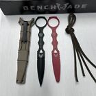 Benchmade SOCP Dagger Fixed Blade Sand Sheath Trainer Knife Set 176BKSN-COMBO