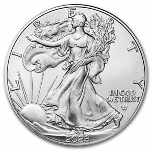 New Listing2023 1 oz American Silver Eagle Coin BU - 