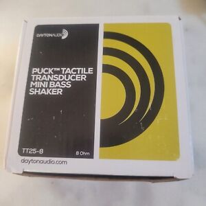 Dayton Audio TT25-8 PUCK Tactile Transducer Mini Bass Shake