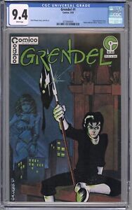 Grendel #1 CGC 9.4 NM 1st series|2nd appearance|origin Matt Wagner 1983 Comico