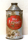 New ListingOLD EXPORT HP cone top beer can from Cumberland, MD