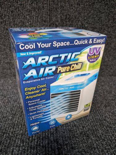 Arctic Air Pure Chill Evaporative Air Cooler With UV Light & Night Light
