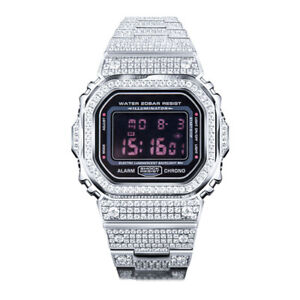DW5600 GW-M5610 Modification Metal Watchband Strap Bezel Bracelet for G-Shock
