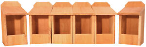 6 Cedar Nesting Boxes, for Robins, Cardinals, Bluebirds, Titmouse.... Bird House