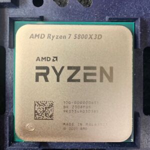 AMD R7 5800 X3D CPU 8Cores 16Thread 4.5GHz Processors Socket AM4 AMD Motherboard