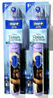 2 Pack Oral B Battery Powered Toothbrush Disney Raya And The Last Dragon
