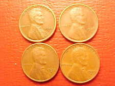 1925-S  1927-S  1928-S  1929-S  LINCOLN WHEAT CENT PENNIES TOUGH DATES NICE!! PQ
