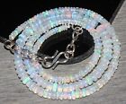100% Natural Ethiopian Opal Beads Necklace 3X5MM 16 Inch Loose Gemstone 5