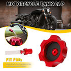 48.5mm Motorcycle CNC Gas Fuel Tank Cap For Pit Dirt Bike 70 110 125 150cc Red (For: Triumph Thruxton RS)