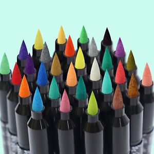 30 Colours Premium Acrylic Paint Marker Permanent Pens Art DIY Rock Waterproof