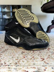 Nike Cary Kolats 2K4'S Wrestling Shoes 2000 Black  Rare. Size 10. Vintage