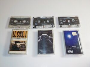 Lot of 3 LL Cool J Cassette Tapes Hip Hop Rap Mr. Smith Phenomenon 14 Shots