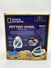NATIONAL GEOGRAPHIC Pottery Wheel for Kids Used Craft Kit Read
