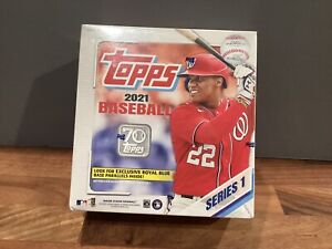 2021 Topps Series 1 Baseball Factory Sealed Jumbo Hobby Box *SEE PICS*