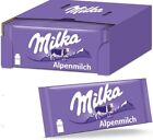 MILKA Alpine milk chocolate x 24 Bars 100g---Free Shipping---