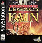 New ListingBlood Omen Legacy Of Kain (Sony PlayStation 1 PS1 1996) Black Label Complete CIB