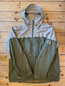 Burton Men's Dryride Hooded Snowboard / Ski Jacket – Size XL - Beige Green