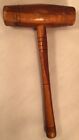 Vintage Wooden Gavel Auctioneer or Judge Heavy Wear from Years of Use - Antique