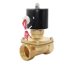 1/2 Inch 12V brass solenoid valve air water valve waterproof coil control switch