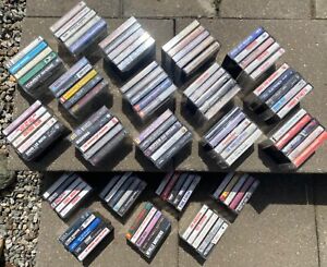 Lot of 105 80’s cassette tapes pop/rock/classics/misc