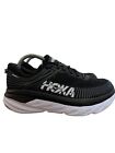 Hoka One One Bondi 7 Running Shoes Womens Size 8.5D Wide Black Athletic Sneakers