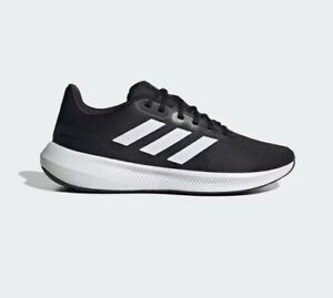 Adidas RUNFALCON 3 CLOUDFOAM Low Running Men's Sneakers Shoes Black / White