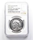 2022 Canada 1 Dollar Silver Peace Pulsating Ultra High Relief PF70 NGC *2252