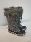 Women's Sorel Joan of Arctic Leather Faux Fur Winter Boots Snow Waterproof US 8