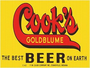 Cook's Goldblume The Best Beer On Earth 9