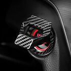 Carbon Fiber Car Engine Parts Start Push Button Switch Cover Interior Accessory (For: Subaru Forester)