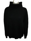 Charter Club 100% Cashmere Black Turtleneck Sweater Size M
