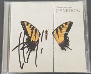 Hayley Williams SIGNED AUTOGRAPH Brand New Eyes Paramore CD Album