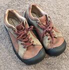 Women's Keen Presidio Oxford Leather Hiking Shoes Burgundy Brown RS 0506 Size 9