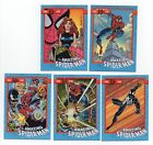 Amazing Spiderman 30th Anniversary 1992 Impel Promo Set of 5 Trading Cards